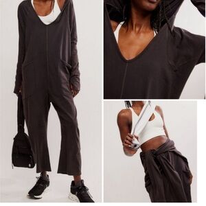 FP Movement Hot Shot Long-Sleeve Onesie/Black